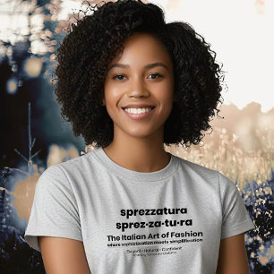 SPREZZATURA: THE ITALIAN ART OF FASHION-BlackDenim Tri-Blend Shirt
