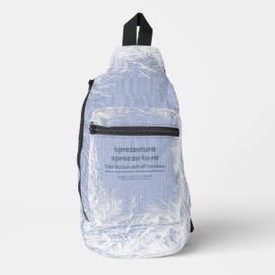 SPREZZATURA: THE ITALIAN ART OF FASHION-BlueDenim Sling Bag