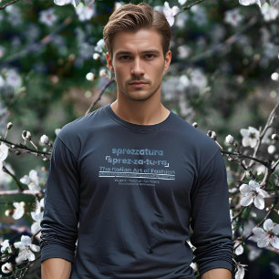 SPREZZATURA: THE ITALIAN ART OF FASHION-BlueDenim Tri-Blend Shirt