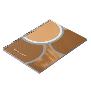 Sprial bound personalised name notebook