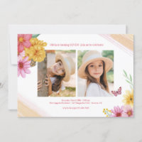 Spring 2 Photo Invitation