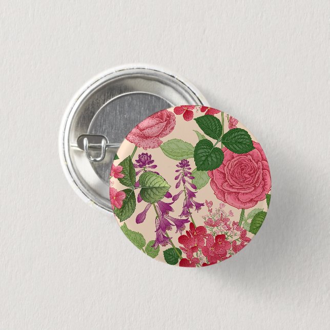 spring 3 cm round badge (Front & Back)