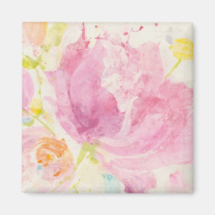 Spring Abstract Florals Magnet