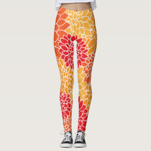Spring Abstract Leggings