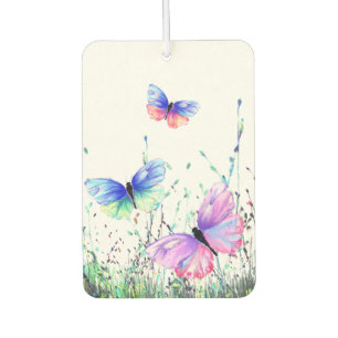 Spring Air Freshener Butterflies Flying in Nature