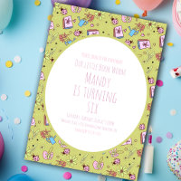 Spring and Book Lovers Birthday Party