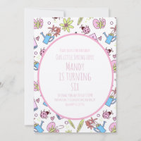 Spring and Books Birthday Party