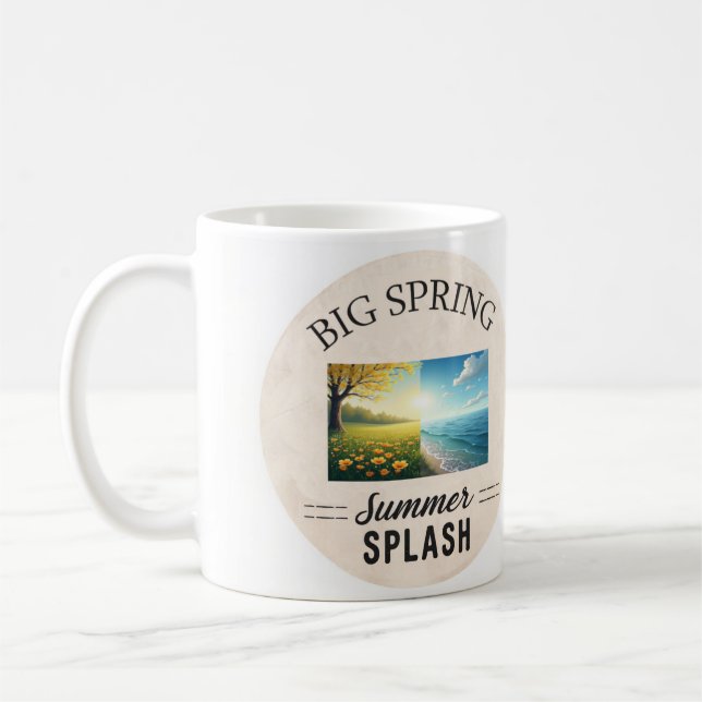 Spring and Summer Coffee Mug (Left)