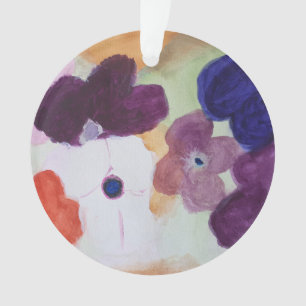 Spring Anemones Acrylic Ornament