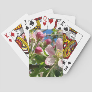 Spring Apple Blossoms Playing Cards