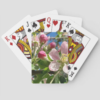 Spring Apple Blossoms Playing Cards