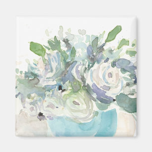 Spring Arrangement - Watercolor Bouquet Magnet