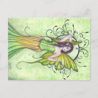 Spring Arrival Fairy Postcard