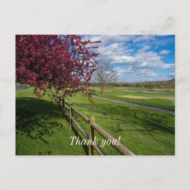 Spring At Rivercut Postcard (Front)
