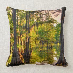 Spring At The Bayou Cushion
