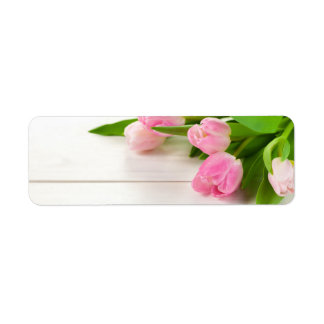 Spring Background with Tulip Flowers