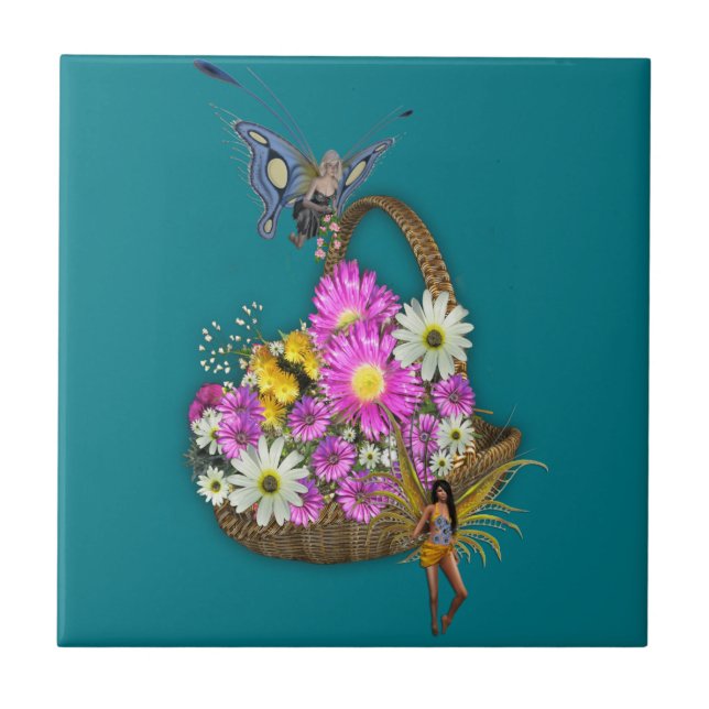 Spring basket gatherers tile (Front)