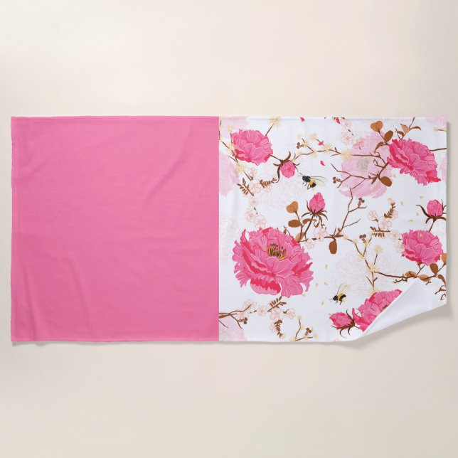 spring beach towel (Front)