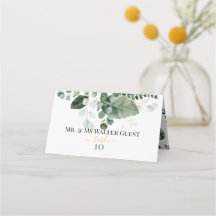 SPRING BEAUTY BOTANICAL GREENERY Wedding