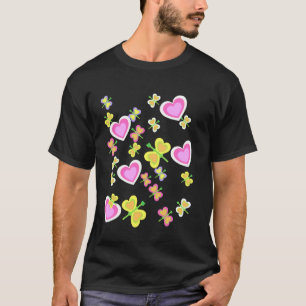 Spring Beginning Children Children Insects Butterf T-Shirt