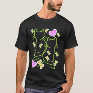 Spring Beginning Retro Cats Cats Kittens Children T-Shirt