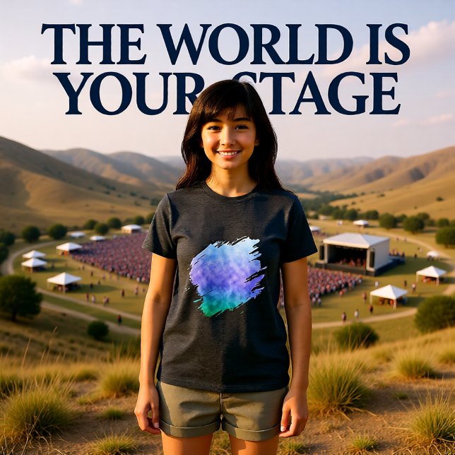 Spring Beneath the Sky Tri-Blend Shirt (Creator Uploaded)