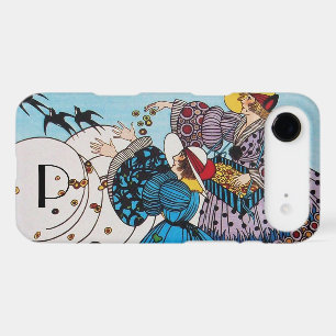 SPRING BIRDS / FASHION COSTUME DESIGNER MONOGRAM