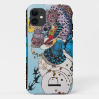 SPRING BIRDS /  FASHION COSTUME DESIGNER MONOGRAM