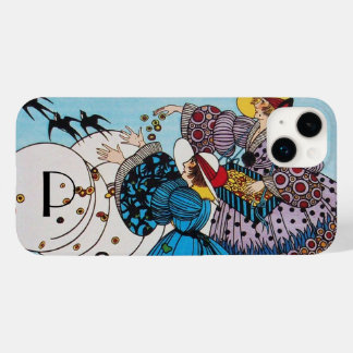 SPRING BIRDS / FASHION COSTUME DESIGNER MONOGRAM Case-Mate iPhone 14 PLUS CASE