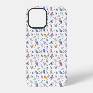 Spring Birds Pattern iPhone 12 Pro Case
