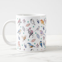 Spring Birds Pattern