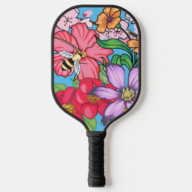 Spring Bling Pickleball Paddle (Front)