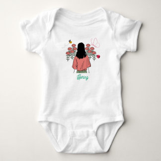 Spring Bloom Baby Bodysuit
