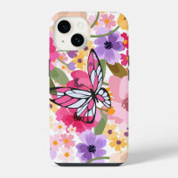 Spring Bloom Butterfly Design 