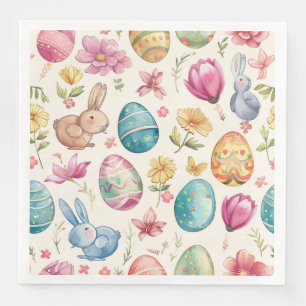 Spring Bloom Easter 6 Napkin