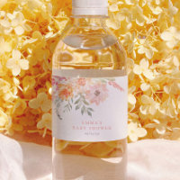 Spring Bloom Floral Pink Girl Baby Shower