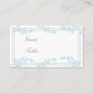 Spring Bloom Wedding Seating Cards
