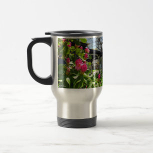 Spring Blooms in Cottage City - Martha's Vineyard Travel Mug