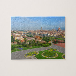Spring blooms in Florence Jigsaw Puzzle