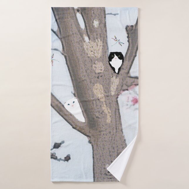 Spring Blossom Bath Towel (Bath Towel)