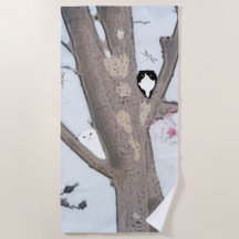 Spring Blossom Beach Towel