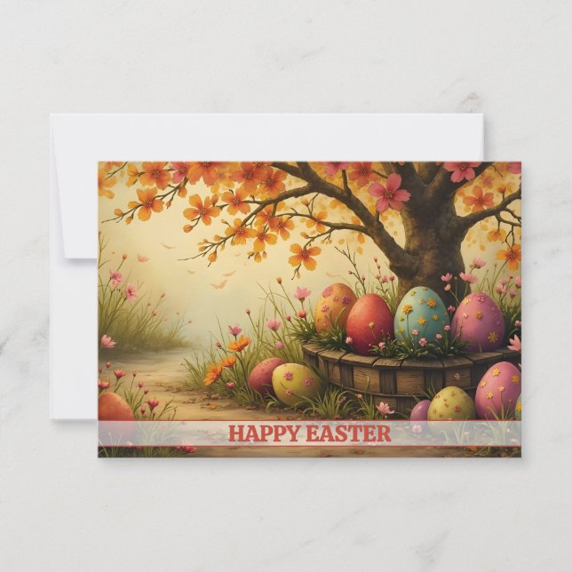 Spring Blossom Magic with Easter Egg Splendour (Front)