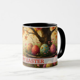 Spring Blossom Magic with Easter Egg Splendour Mug