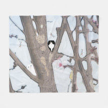 Spring Blossom Medium Fleece Blanket