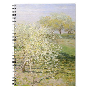 Spring Blossom Orchard Impressionist Notebook