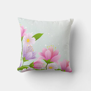 Spring Blossom Serenity Pillow