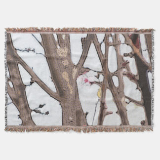 Spring Blossom Throw Blanket