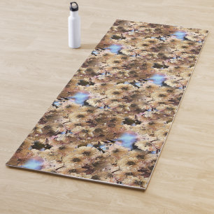 Spring Blossoms Flower Art Nature Pattern Yoga Mat