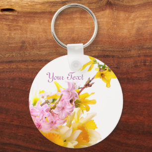 Spring Blossoms Keychain