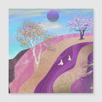 Spring Blossoms Landscape